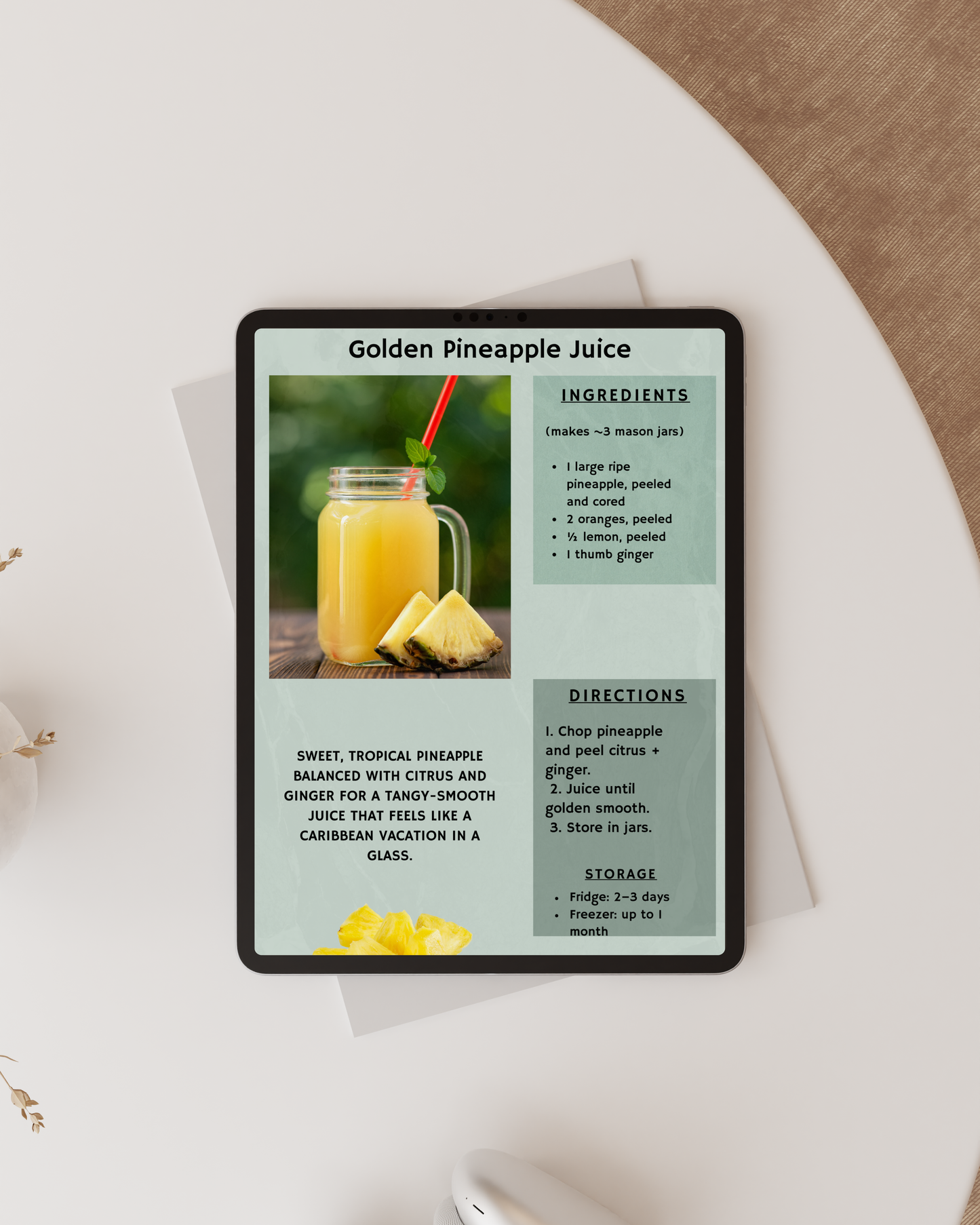 food is medicine recipe ebook